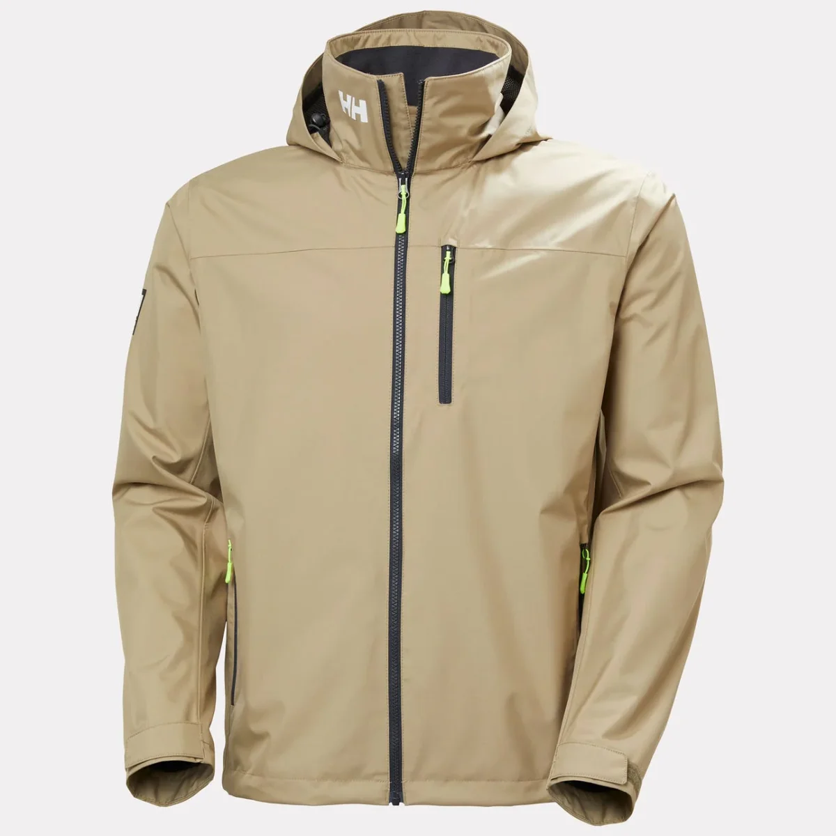 HELLY HANSEN CREW HOODED JACKET 2.0 UOMO GIACCA LEGGERA IMPERMEABILE - immagine 2