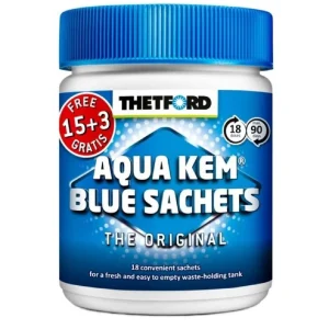THETFORD AQUA KEM BLUE SACHETS 15+3 BUSTINE DISGREGANTE WC
