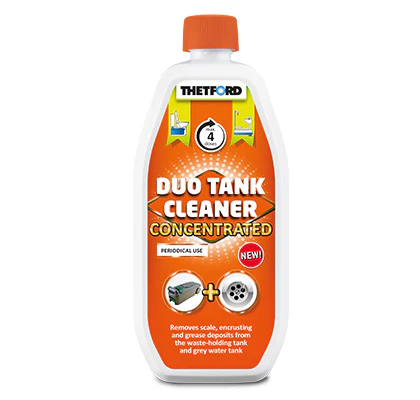 THETFORD DUO TANK CLEANER CONCENTRATO 0,8 L LIQUIDO PER LA PULIZIA DEI SERBATOIO - IN PROMOZIONE - immagine 2