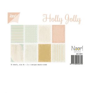 Blocco Carta Scrap Alberelli Natalizi 21×29,7 cm (A4) ‘