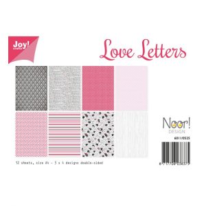 Blocco Carta Scrap Lettere d’Amore 21×29,7 cm (A4) ‘