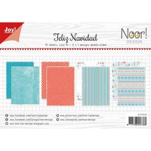 Blocco Carta Scrap Felice Natale 21×29,7 cm (A4) ‘