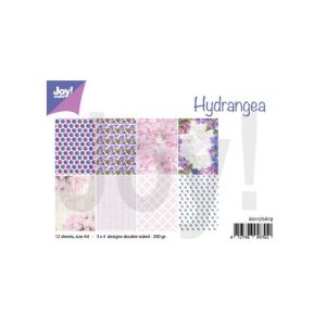 Blocco Carta Scrap Ortensie 21×29,7 cm (A4) ‘