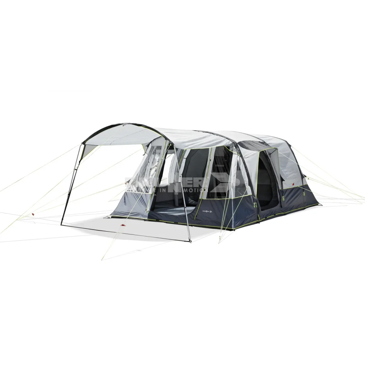 BRUNNER BULLET 5 AIRTECH TENDA FAMILIARE CON STRUTTURA PNEUMATICA A 3 ARCHI GONFIABILE SPEDIZIONE GRATUITA - immagine 2