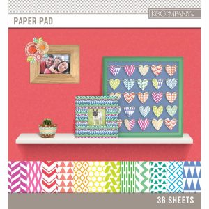 Blocco Carta Scrap Disegni Geometrici – Small ‘